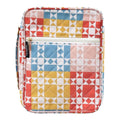 Vintage Squares Quilted Bible Cover