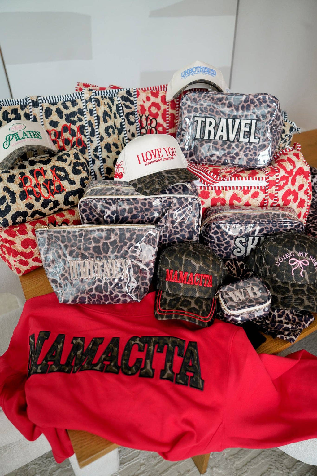 Leopard - Clear Coat Bag
