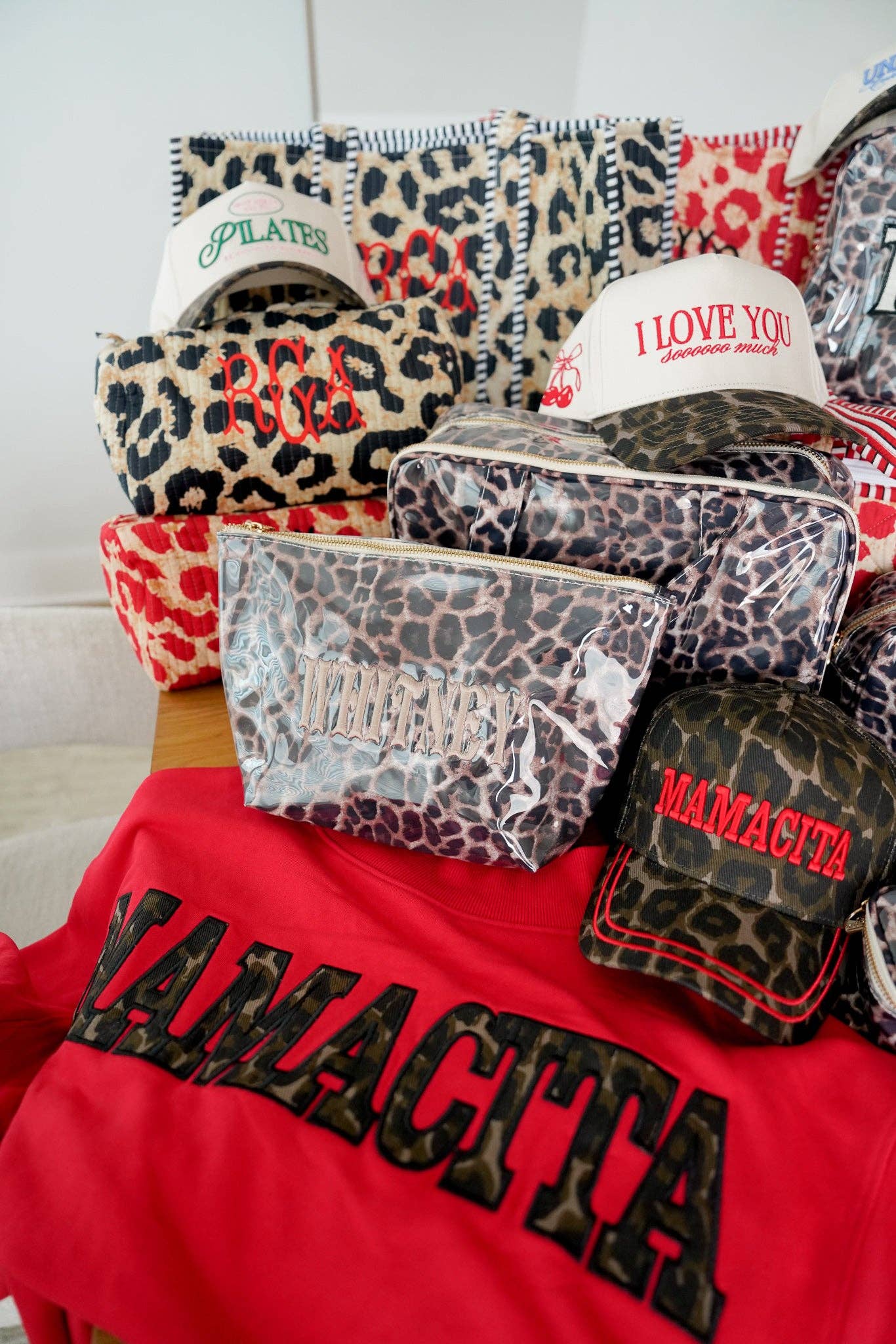 Leopard - Clear Coat Bag