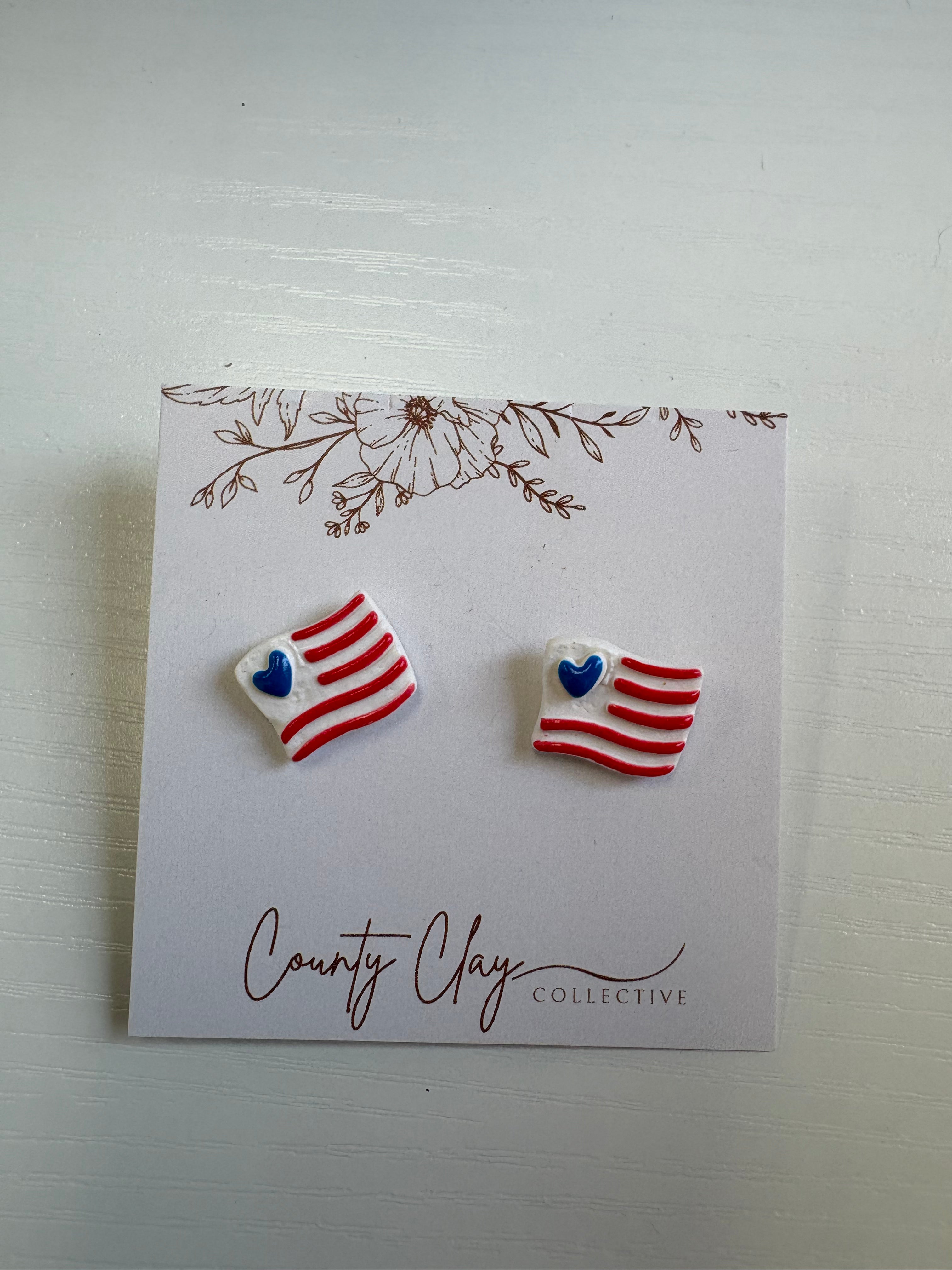 County Clay - Flags