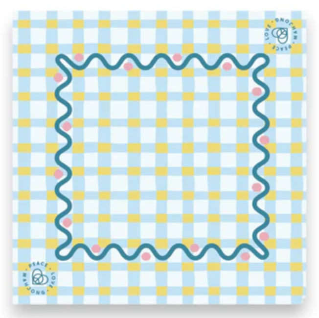 Whimsy Plaid- Seaside Stripe