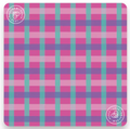 Mahjong Mat- Pink Cabana