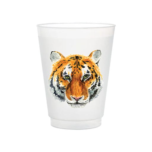 Tiger Frosted Cups | Set of 8